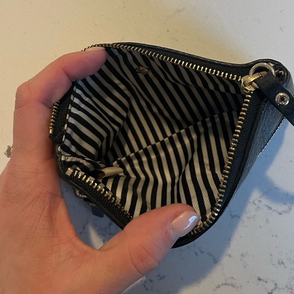Kate Spade Black Leather Wristlet - Picture 3 of 4